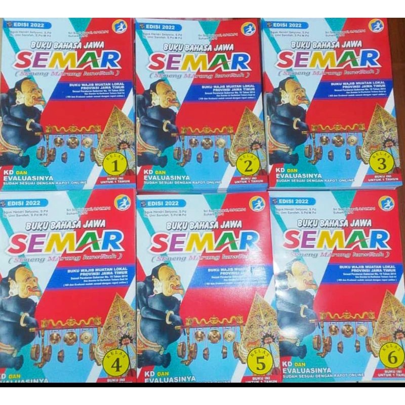 

Buku Bahasa Jawa Semar Basa Jawa SD Kelas 123456