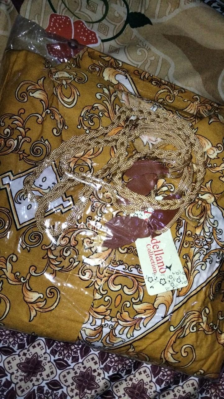 Tunik Edita Sultan Kerah Jumbo Xxl Busui Bumil Belt Batik Katun Rayon Adem Bigsize Kancing Murah