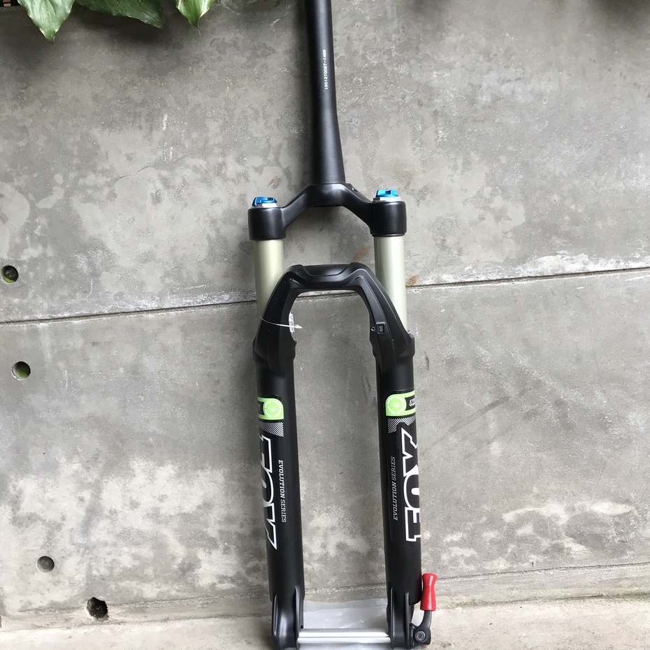Fork Suspensi Sepeda FOX Float 32 27.5inch CTD Travel 100 TA 15 Tappered Black Green ORIGINAL
