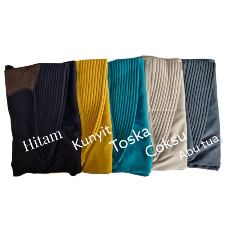 [Uus Hasanah] ZERINA ••hijab instan jersey•tanpa masker•bergo instan pet••