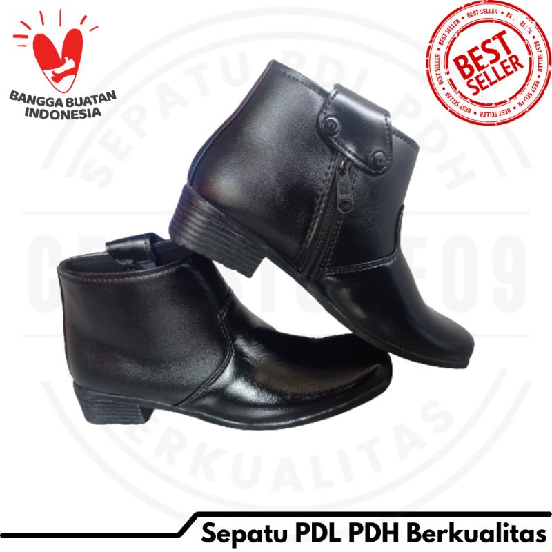 Sepatu PDH Wanita Polwan/Tni/Secwan