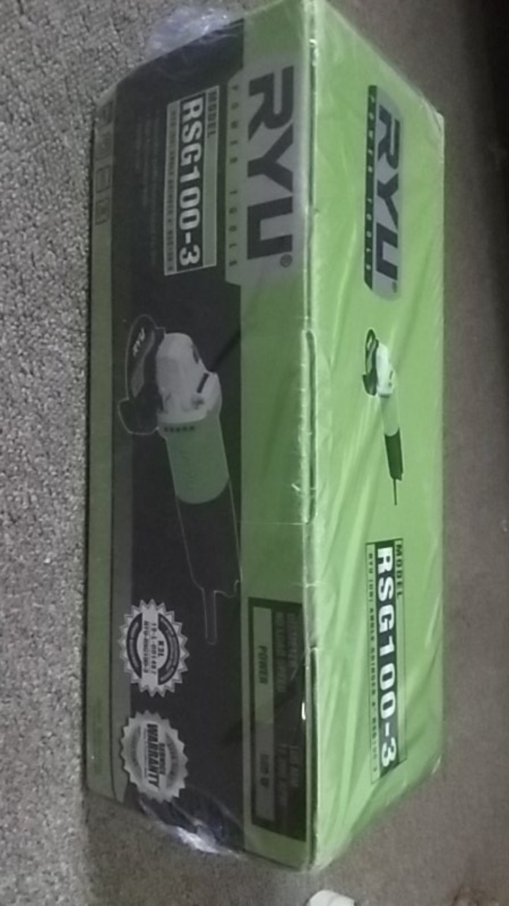 Ryu Grinder Mesin Gurinda Gerinda Tangan Listrik Rsg 100-3 4 Free 1 Set Carbon Brush