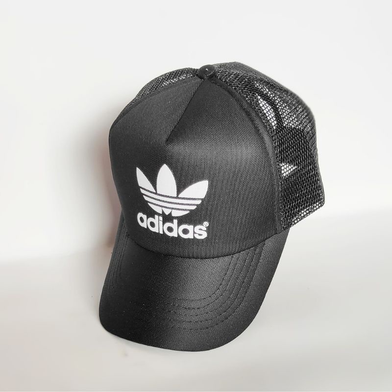Trucker Topi Jaring Adidas topi sablon