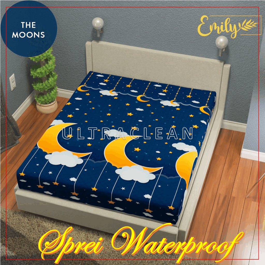Sprei Waterproof Motif Karakter Dewasa Minimalis 