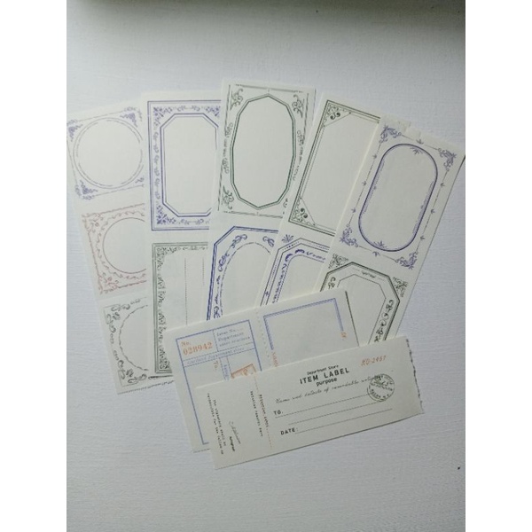 

Ticket paper/kertas journaling bergaya retro[]