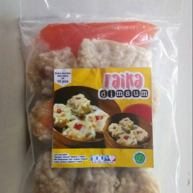 

DIMSUM FAIKA isi 10 plus saos bumbu