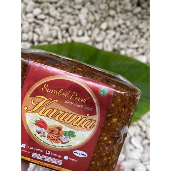 SAMBEL PECEL KHAS BLITAR JAWA TIMUR ASLI MURAH UENAK 500gr