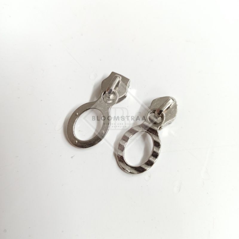 Kepala Seleting Donat oval coil no 05 Zipper Head puller resleting