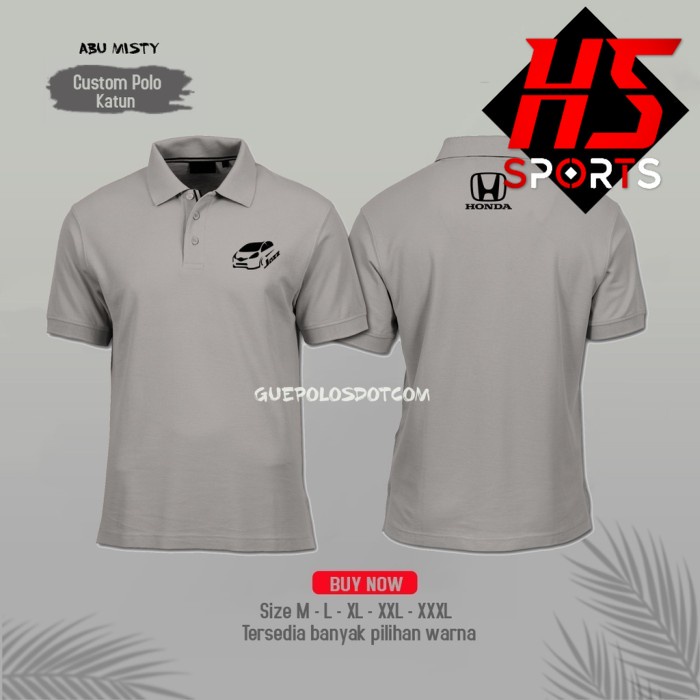 Poloshirt - Kaos Polo Mobil Honda Jazz - BAJU kerah HONDA JAZZ