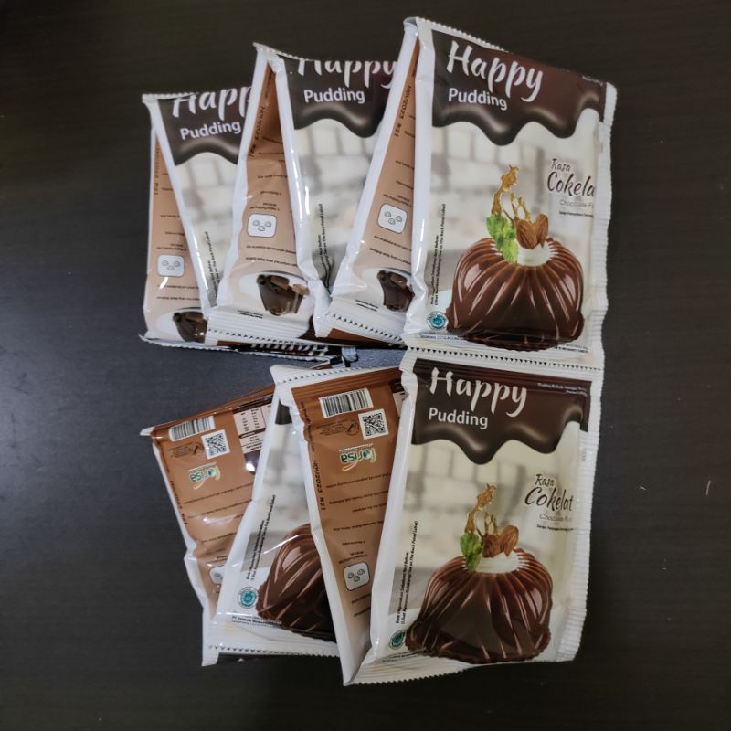 

HAPPY PUDING COKLAT 60 GR NUTRIJELL - 1 SACHET