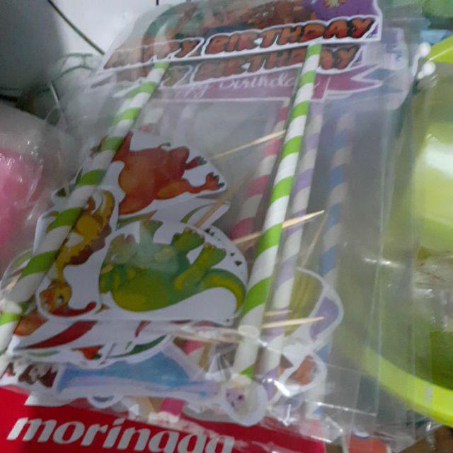 Hiasan Kue Cake Topper Birthday C1 Princesses Isi 7