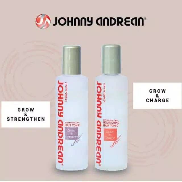 Jual JOHNNY ANDREAN HAIR TONIC GROW&STRENGTHEN (WAJIB BELI BUBBLE BIAR