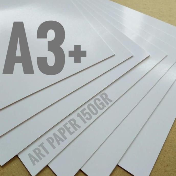 

Kertas Art Paper 150 Gsm Uk A3+ / 32cm X 48.3cm ( isi 250 lembar ) Star Seller Termurah