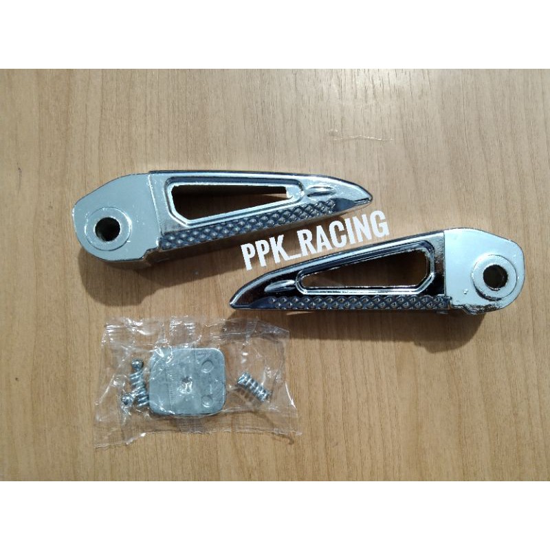 Footstep Injakan Kaki Belakang Scoopy Beat Vario 110 Vario 125 Chrome Honda Universal