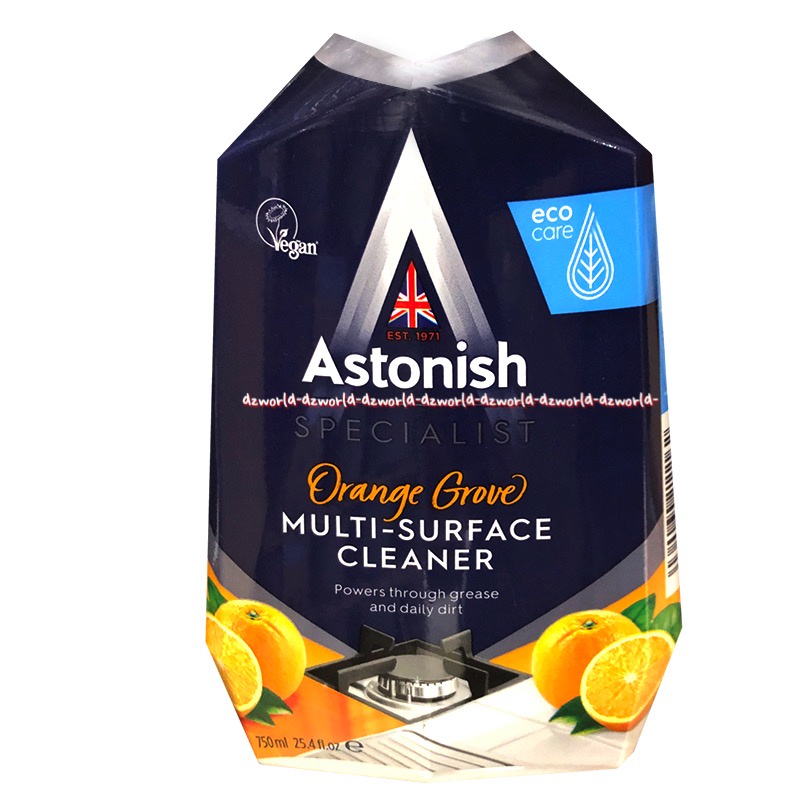 Astonish Multi Surface Cleaner 750ml With Orange Groove Oil Pembersih Serbaguna Astonis Serba Guna Membersihkan Noda Wangi Jeruk Sunkist