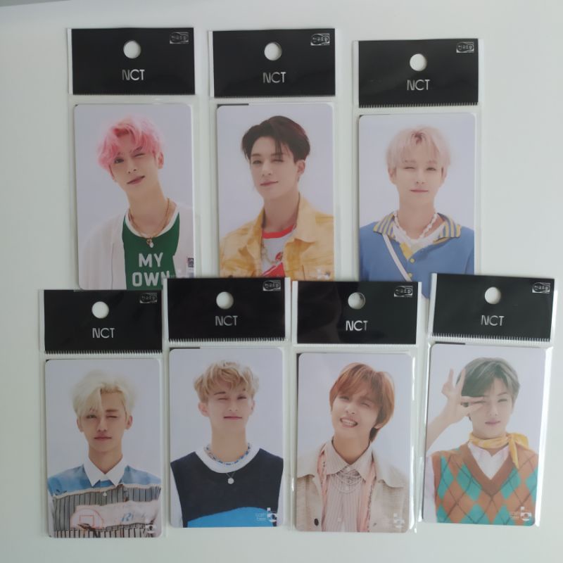 NCT 2020 JAEHYUN JAEMIN JENO HAECHAN RENJUN JISUNG MARK PHOTOCARD CASHBEE TRANSPORTATION CARD