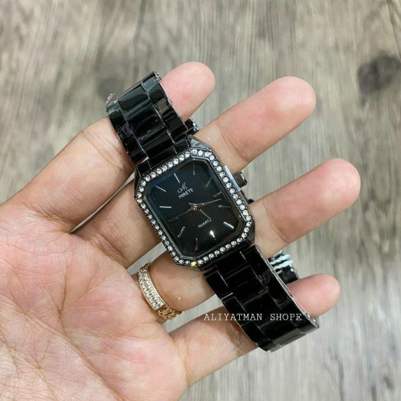 JAM TANGAN CEWEK MIRETE TERBARU - JAM KASUAL WANITA PERMATA ANTI AIR BESTSELLER - JAM TANGAN WANITA IMPORT TALI RANTAI COD - JAM TANGAN WANITA MIRETE ORIGINAL KWALITAS IMPORT - JAM TANGAN WANITA TERLARIS