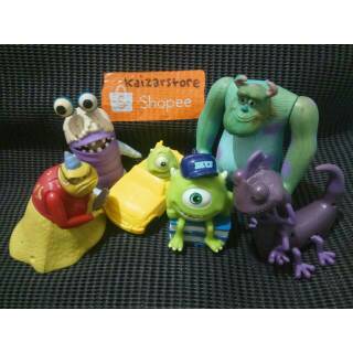 Mainan Action Figure    Monster Inc hadiah mcd hokben