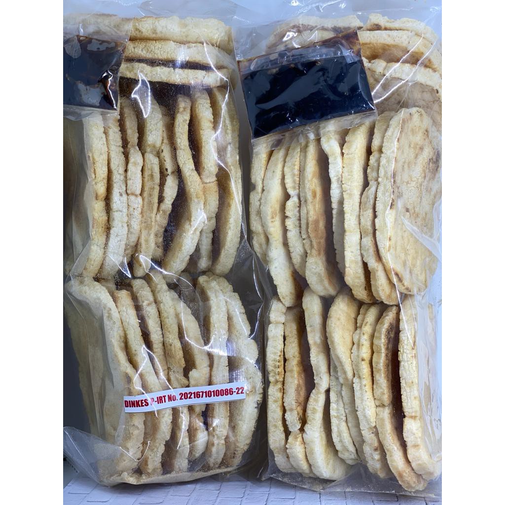 

Kerupuk Palembang / krupuk / kemplang badak ikan tenggiri SUPER asli Enak