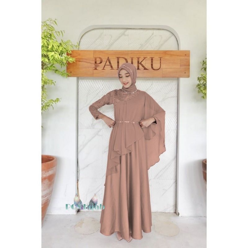 Rizkiya Maxy Tile Dress Brokat Kondangan Modern Warna Sage Green Gamis Bisa 10 Look Dress Wisuda Gaun Tunangan Gamis Remaja Muslimah Gamis Broklat Super Jumbo Xxxl LD 130CM Gamis Kondangan Cantik Dress Muslim Jumbo Gamis Lebaran Syar'i Outfit Bridesmaid