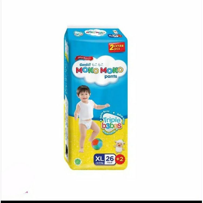 MOKOMOKO PANTS XL 26+2 READY STOCK