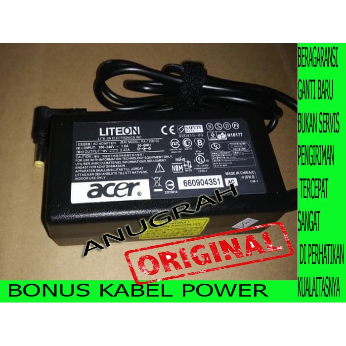 Adaptor charger Laptop Acer E1-421 E1-431 E1-451 E1-471 E1-531 V3-471