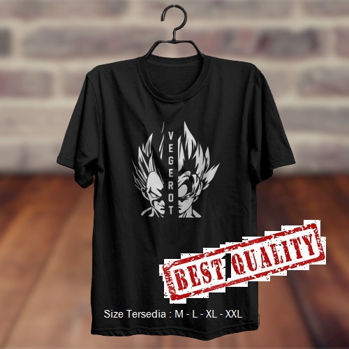 BAJU OBLONG VEGEROT KAOS OBLONG COWOK DRAGON BALL