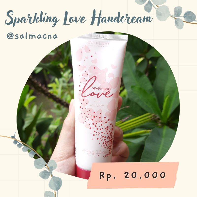 PROMO Sparkling love hand cream krim tangan