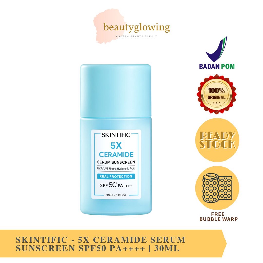 SKINTIFIC 5X Ceramide Serum Sunscreen SPF50 PA++++