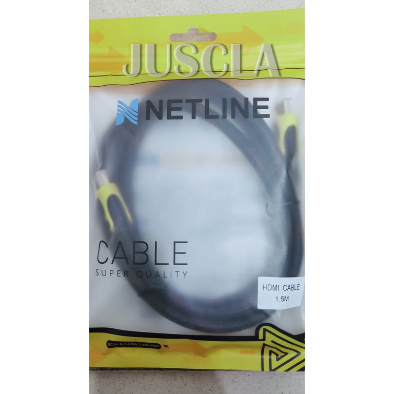 Kabel HDMI To HDMI 1.5M V1.4 - Merk Netline