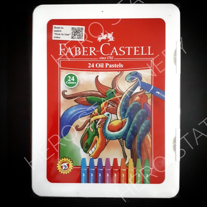

Hemat Krayon Oil Pastel Faber-Castell Set 24 Warna Terbatas