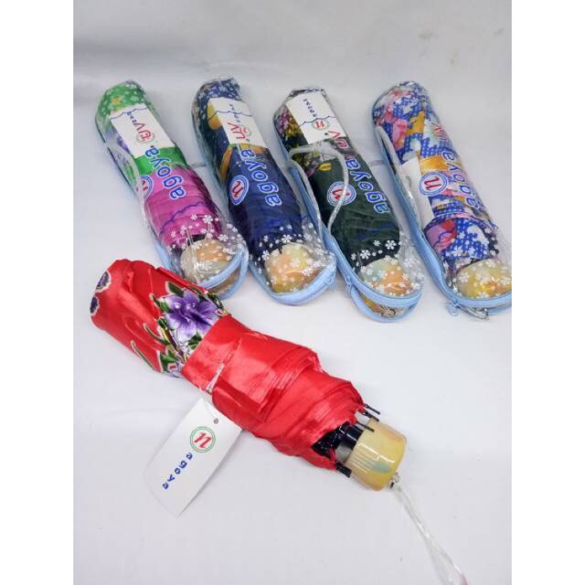 Payung Lipat Merek Nagoya Payung Lipat Cap Nagoya / Payung Cap / Merek Nagoya Sarung Tas Anti UV