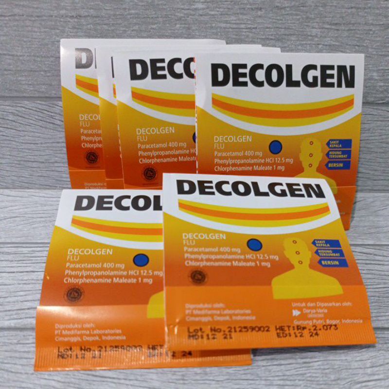 Jual Decolgen Tablet (strip) | Shopee Indonesia