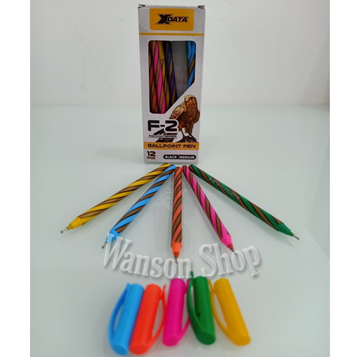 

TULIS-ALAT- PEN SPIRAL / BALLPEN FALCON / PULPEN XDATA MURAH -ALAT-TULIS.