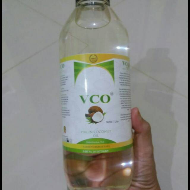 

VCO Virgin Oil.Minyak Kelapa Murni Harmoni -1Liter