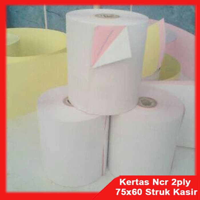 

Kertas Ncr 2ply 75x60 Struk Kasir - TERMURAH & TERLARIS (ISI 30 ROLL)