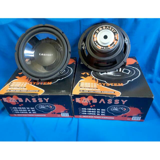 Subwoofer Embassy 1240 Double Coil