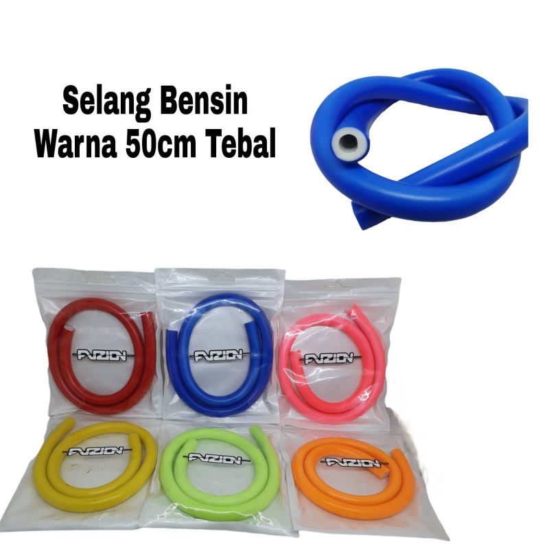 Selang Bensin Warna Variasi Satuan Slang Bensin Universal matic mio vario beat pcx nmax aerox scopy scoopy fino vario 125 150 led fi f1 bebek