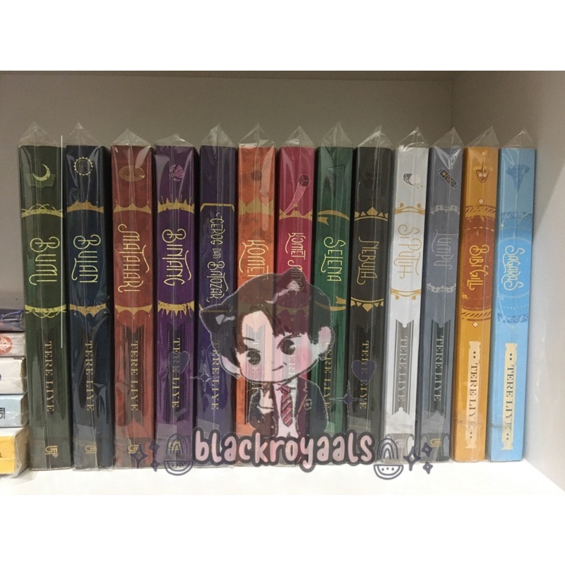 PRELOVED NOVEL TERE LIYE BUMI BULAN MATAHARI BINTANG KOMET SELENA NEBULA