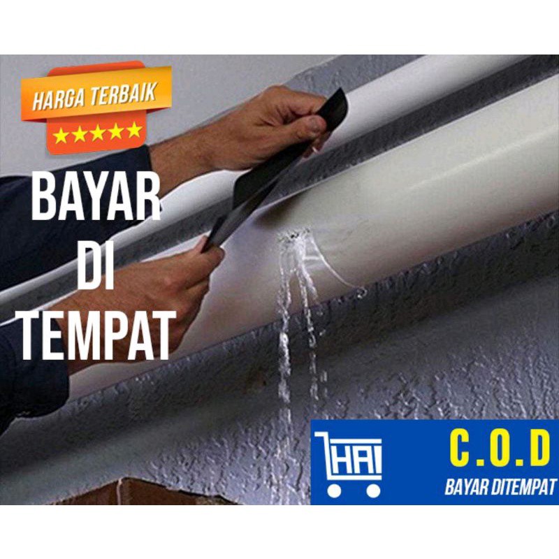 Lakban Tape Kuat Perekat Tambal Anti Bocor Ember Pipa panjang 1 meter