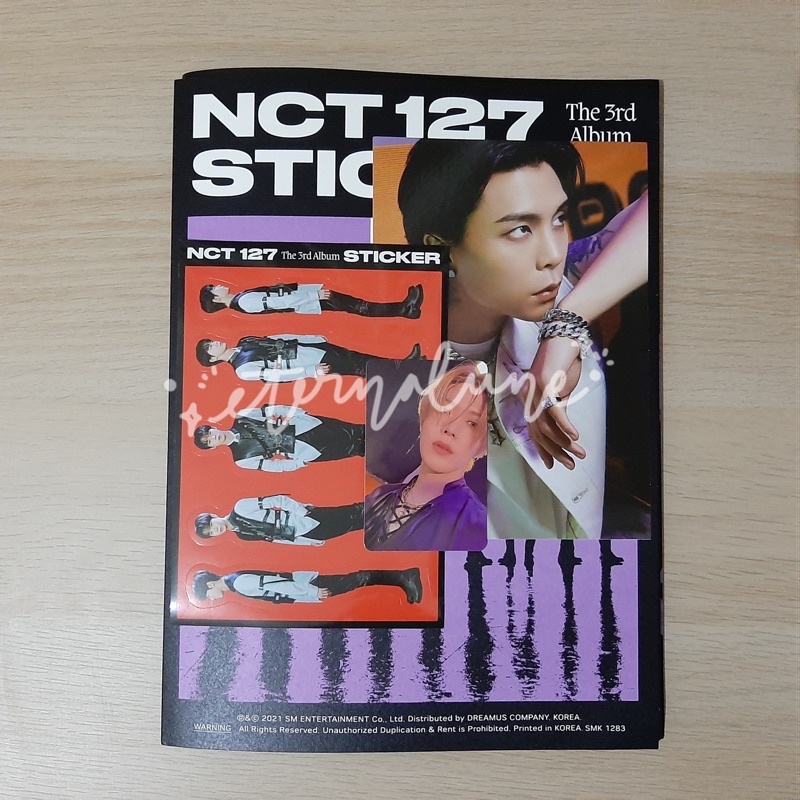 NCT 127 - Sticker Photocard Yuta
