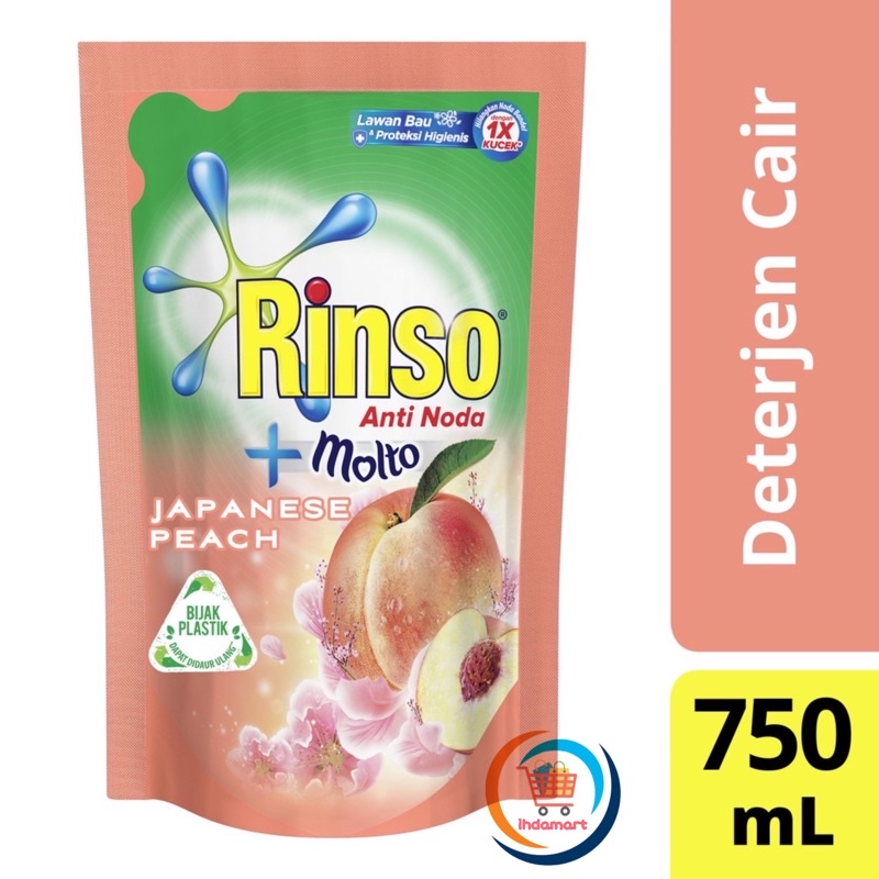 Rinso Molto Detergen Cair 750 ml