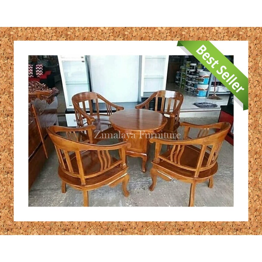 Kursi Teras, Kursi Teras Jati, Kursi Teras Betawi Lenong Produk Jepara Berkualitas