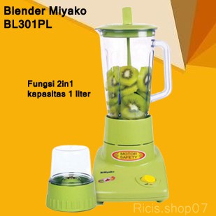 New Arrival Blender Plastik Miyako BL301PL / BL 301PL / BL-301PL - 200W [1L] + BUBBLEWRAP