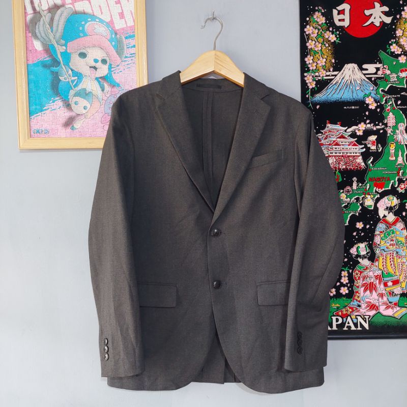 BLAZER UNIQLO GREY