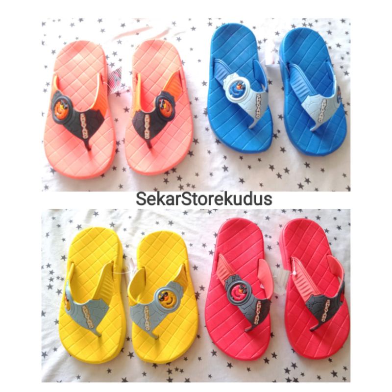Shevano Sandal Karet Anak Cowok Murah