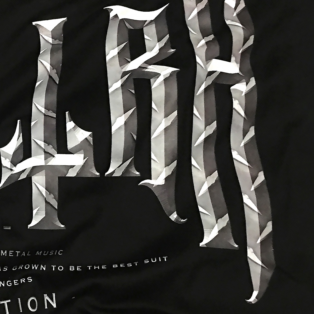 TS ALCO METAL // T-SHIRT ALCOTRA METAL FONT