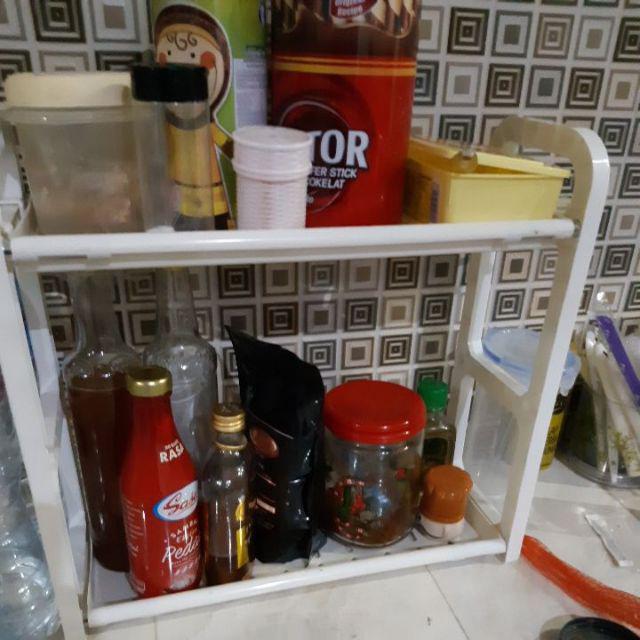Rak Serbaguna 2 Tingkat Multifungsi