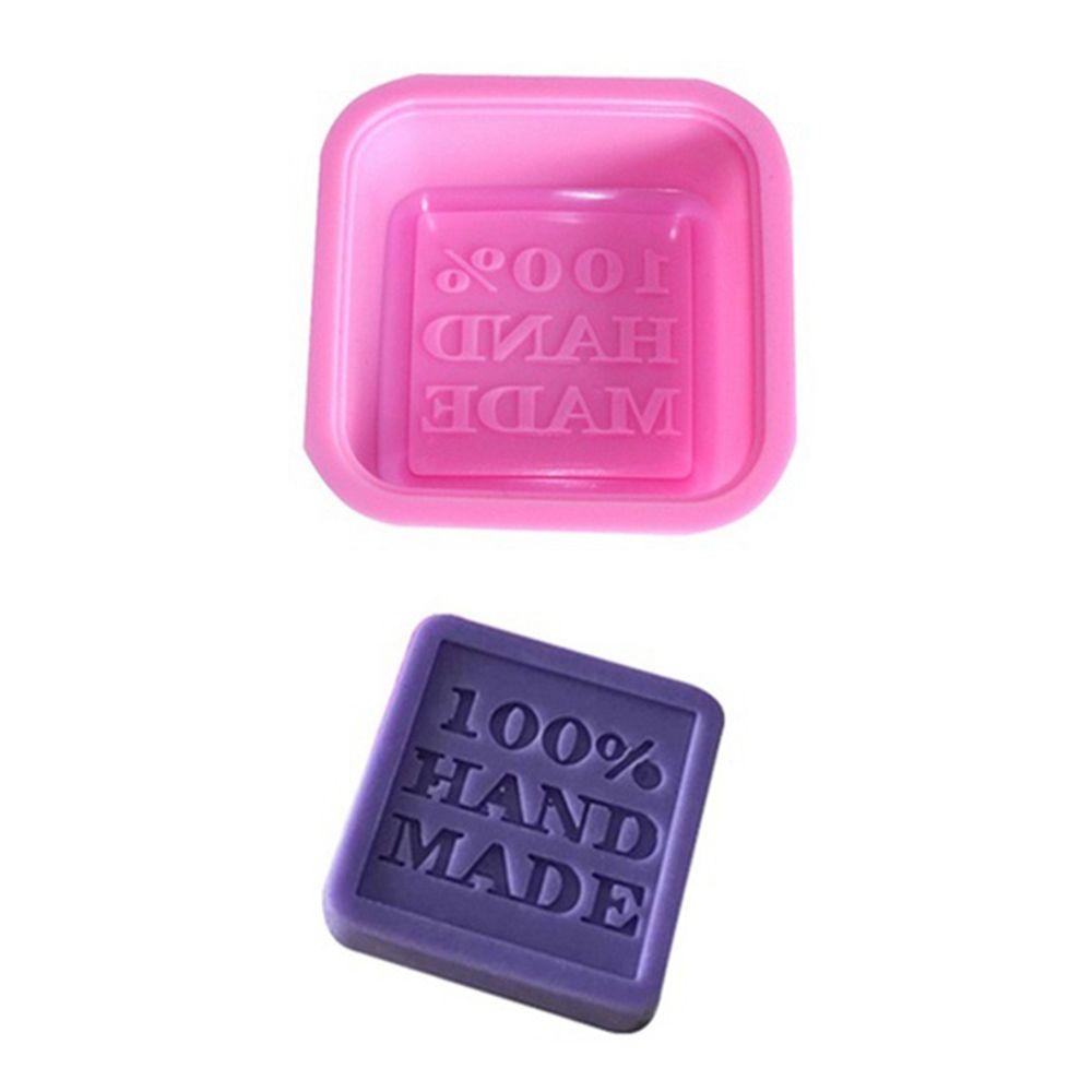 [Elegan] Cetakan Sabun Silikon Handmade Membuat Oval Cupcake Square Baking Mold