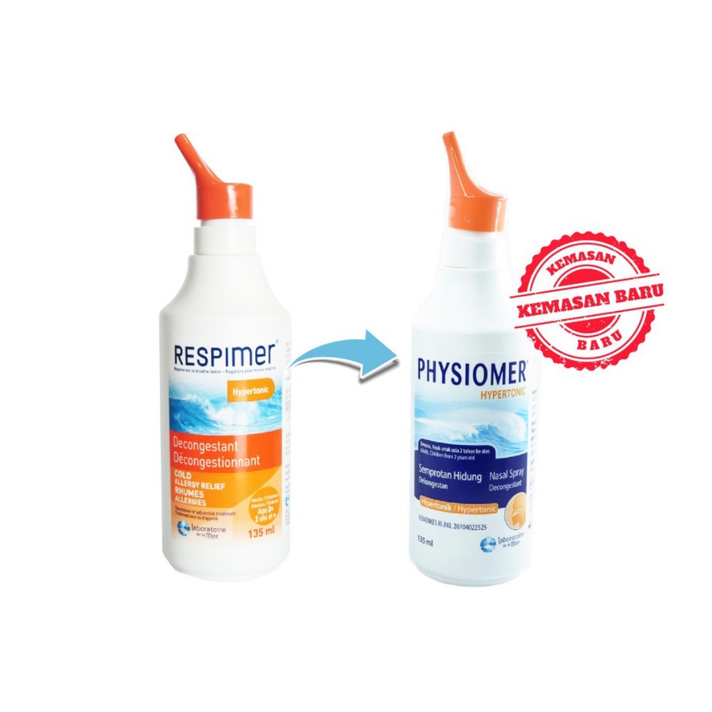 [PROMO] Physiomer Hypertonic Decongestant Semprotan Hidung 135ml